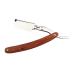Minkissy Khimar hijab razor hair braider traveler the hairdresser razor razor made of metal hand razor for men safe razor men razor mahogany handle man wood