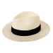 Panama Straw Hats for Women Summer Beach Sun Hat Wide Brim Fedora Cap UPF50+ Beige