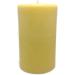 Buy 3.75" Golden Yellow Sage Scented Aromatherapy Pillar Candle - International Shipping Available - Buy Online on GoSupps.com