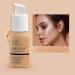 Julystar Makeup, Moisturizer, Repair Foundation, Waterproof, Long Lasting, Concealer, Liquid Foundation, Beauty Makeup (06#)
