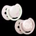 LOVI Dynamic Pacifier 0-2 Months - BPA Free Silicone Baby Shower Girl Collection 2 Pack Pink - Buy Online on GoSupps.com
