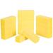 ForPro Yellow Pedicure Block 220/220 Grit Three-Sided Nail Buffer - 15 Count - Buy Online on GoSupps.com