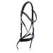 A&M Reitsport Bitless Bridle Lapis made of leather Black New incl. Reins Warmblood