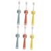 Magiclulu 6 STK Wanmai Children's toothbrush Extra Soft toothbrushes Children's accessories infant toothbrush brightening toothbrush travel pp daily use products for children