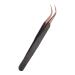 Professional Stainless Steel Eyelash Extension Tweezers | Curved Salons Tweezers for Precision Application - Buy Online on GoSupps.com