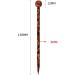 6 Pieces Japanese Wood Hair Sticks - Handmade Hair Chopsticks for Women - 13cm - Buy Online on GoSupps.com