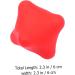 Magiclulu 3-St Massage Balls for Stress Relief - Yoga & Fitness Hand Trainer 3-Pack Red Decompression Balls for Camping & Gym Exercise - Buy Online on GoSupps.com