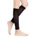 Regular graduated compression Sleeves for women men firm support footless compression socks for varicose advers shin splints edema recovery diabetic flights 1.Hautton M (2nd degrees Skin M) (1 1st degrees Black L