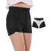 Girls' Athletic Running Workout Shorts with Mesh Liner Pockets Kids Quick Dry Lightweight Dolphin Shorts Black 12 Years
