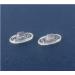 Clear Clip-on Snap-in Nose Pads for Oakley Glass Frames OX5079 OX5038 OX5066 OX5088 OX3102 OX3111 Etc 6 Pairs - Buy Online on GoSupps.com