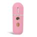 dijiusidy Mist USB Rechargeable Humidifier Handheld Facial Nebulizer Moisturizing Beauty Sprayer Professional Personal Care Supplies Pink