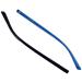 DookAa Eyeglass Temples Eyeglass Temples Eyeglass Temples 1 Pair Plastic Eyeglass Replacement Temples Eyeglass Temples Blue Black