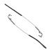 Munani glasses brick leg glass replacement glasses brackets leg glasses replacement accessories 1 pair of metal glasses hinge substitute 1-hole-edged glasses repair-parts kit glasses bracket gray