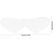 FRCOLOR 60 Sheets Eye Mask Portable Eye Patches Eye Accessory Eye Drops Nursing Accessories Skin Care Eye Patches Nail Stamp Plates Stye Nursing Supplies White Breathable Non-woven Fabric - Buy Online on GoSupps.com