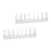 LALAFINA 2pcs Cosmetic Bracket Acrylic Drawer Organizer Makeup Rack Cushion Powder Multifunction