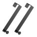 Housoutil Stainless 4 Pcs Door Hook Wall Mounted Clothes Hanger Hooks for Hats Towel Hanger Door Hanger Porch Cloth Hook