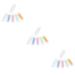 Minkissy 18 sentences contact lens container contact lens pen remnant tool soft tool for removing contacts green contact lenses for the eyes plastic tweezers suction coat random color x 3 pieces 7x2x1cmx3pcs