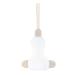 Baby pacifier clip chain pendant Beautiful geese shaped pacifier clip bracket decor hanging ornament for newborn pacifier holder leash cartoon plush children's room decoration