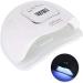 AiScrofa 150W UV Gel Nail Lamp LED Nail Dryer | Auto Sensor & 4 Timer Settings | Professional Manicure Curing Lamp with 45pcs LEDs - Buy Online on GoSupps.com