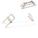 Pssopp Beading Loom Ultimate Bead Loom Kit Metal Frame Crafts DIY Beading Loom Jewelry Loom for Necklace Bracelet