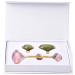 Jade Rose Quartz Roller Kit | 3 Changeable Heads Facial Roller for Glowing Skin - Shop Internationally - Buy Online on GoSupps.com