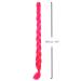 Mybraids Premium 2m Long 1-Colored Braid Hair - Perfect for Rasta Braids Dreads Crochet Twist & Box Braids - Art Hair Extensions (14-Y Pink) - Buy Online on GoSupps.com
