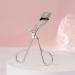 Silver Handheld Eyelash Curler - Durable & Portable Eye Cosmetic Tool for Women | Long Lasting Metal & Silicone Strip - Buy Online on GoSupps.com