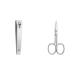 Zwilling nail clippers for extra large nails & nail scissors scissors for hands and feet made of stainless steel polished 90 mm 85 mm - glossy bundle with nail scissors