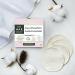 N.A.E. Washable Makeup Remover | Eco-Friendly Reusable Cotton Pads | 100% Organic Cotton | Gentle Facial Cleaning | Recyclable Packaging - 4 Slices - Buy Online on GoSupps.com