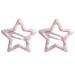 xbiez Small Hair Clip Cute Sweet Snap Hair Clip Star Metal Hairpins Decorative Headwear Y2K Hair Pins Clip Barrettes