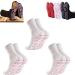 Tourmaline Slimming Health Socks - Self-Heating & Weight Loss Massage Socks (3 Pairs White) | International Shipping - Buy Online on GoSupps.com