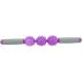Yoga Stick & Muscle Scooter for Cellulite Relief | Spiky Ball Massage Tool for Back Arms and Legs | Purple Fascia Roller for Muscle Relaxation & Exercise - Buy Online on GoSupps.com
