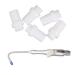 MeoteMetMCCTE 10pcs Saliva Swivels Ejector Suction Adaptor Tips Surgical Weak Suction Adaptor Accessories Silicone(10 PCS)