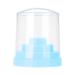 Nail Drill Holder 48 Holes Nail Art Plastic Nail Drill Stand Holder Drill Bit Display Organizer Box(Blue)
