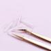 UTENEW 50pcs Tweezer Tip Protector Covers - Clear Durable Caps for Eyelash Tweezers, Carving Forks, and Makeup Forceps - Buy Online on GoSupps.com