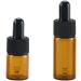 rongweiwang 20piece Leak-proof Mini Dropper Bottle Portable Glass Container For Essential Oils Refillable Bottle Glass Droppers 5ml - Buy Online on GoSupps.com