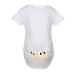 Maternity Top Short Sleeve Funny Pregnancy Tee Cute Baby Pregnant Women T Shirts - Twin White XXXL