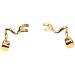 Efarma glasses bracket bracket glasses nose 1 pair of metal-insert glass-nose padding arm replacement glasses-nose-to-arm holder glasses repair set gold
