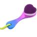 Beifenl Purple Portable Silicone Facial Brush Colorful Face Cleaning Face Washing Product