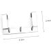 Holibanna Coat Hangers Back of Door Hooks Over The Door Hanger Hook up Stainless Steel Hanging on The Door 21.3*12.4cm As Shown - Buy Online on GoSupps.com