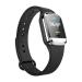 Feloyal anti-mosquito bracelets display of the body temperature and mosquito lamp rechargeable USB waterproof for adults and children inside and outside (black)
