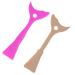 FRCOLOR 2pcs Baffle Eyelash Applicator Para Separator Makeup Lash Stencil Brush Tool Multi-purposes