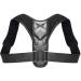 Posture Corrector Back Posture Corrector Belt Adjustable Clavicle Spine Shoulder Lumbar Posture Correction (Black V L) Better life One S