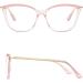 Buy Retro Cat Eye Blue Light Blocking Reading Glasses - Trendy Pink Computer Readers for Men & Women | Anti Eyestrain Support - Buy Online on GoSupps.com