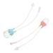 Healifty Baby Must Haves 2pcs Nasal Aspirator Baby Nose for Baby Suction Plates for Filter Disposable Nose Cleaner Baby Care Newborn Baby Essentials Booger Sucker Pp Tool Baby Items