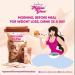 Kimsdiary Million Glow Peach Hazelnut with Almond Milk - Buy Online on GoSupps.com