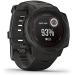 Garmin Instinct Solar Smartwatch - Rugged Outdoor Watch with Solar Charging - Graphite - Buy Online on GoSupps.com