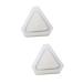 2pcs Triangle Molds Silicone Planter Mold Silicone Coasters Silicone Chocolate Mold Chocolate Molds Clay Molds Concrete Molds Epoxy Resin Flower Pot Molds Cake Aromatherapy Plaster As Shownx2pcs mediumx2pcs
