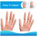 Cogana Gel Fingerlings - Breathable Silicone Fingertips for Trigger Fingers Hand Eczema Blisters & Arthritis (Beige) | International Shipping - Buy Online on GoSupps.com