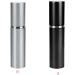kawehiop 5 Pieces Atomizers Portable 10ml Mini Spray Bottle Fragrance Empty Refillable Metal Sprayer Travel Makeup Tools Black - Buy Online on GoSupps.com
